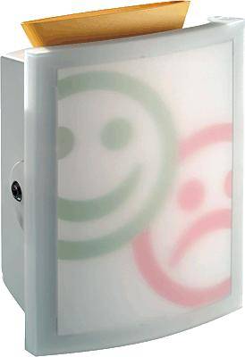 Sammelbox mit Einwurfschlitz lichtgrau