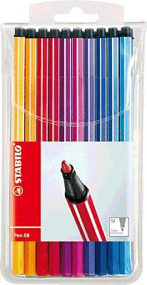 STABILO Pen 68, Fasermaler /6820PL 1 mm sortiert Inh.20
