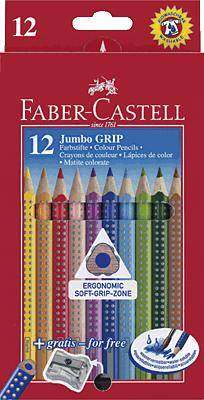 Faber-Castell Jumbo Grip Farbstifte/110912 sortiert Inh.12