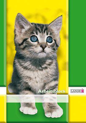 LANDRÉ Arbeitsblock/390405001 DIN A4 1 - 1 Schuljahr 80 g/qm