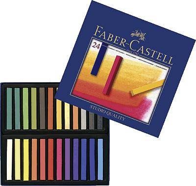 FABER-CASTELL GOLDFABER Studio Softpastellkreiden/128324 sortiert Inh.24