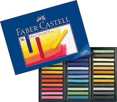 FABER-CASTELL GOLDFABER Studio Softpastellkreiden/128336 sortiert Inh.36