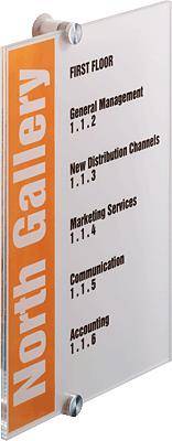 Durable Türschild (L x B) 210 mm x 297 mm Farblos 4825-19