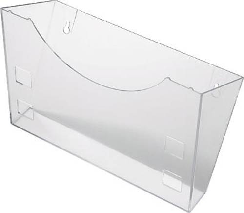 Helit glasklar H6103002 Prospekthalter Glasklar 1 St. (B x H x T) 240 x 165 x 105mm