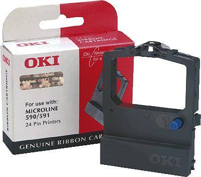 OKI - Schwarz - Farbband - für Microline 590