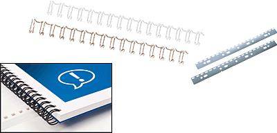 GBC WireBind, 34 Ringe, 14mm weiß/RG810970 14 mm Inh.100