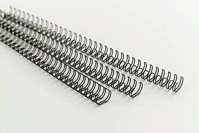 GBC Drahtbinderinge/RG810510 8 mm schwarz Draht beschichtet Inh.100