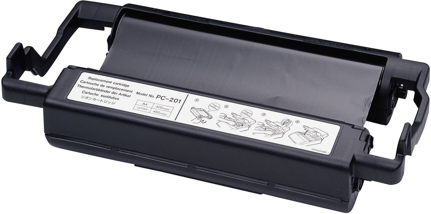 Brother Thermotransfer-Rolle Fax Original 420 Seiten Schwarz 1 St. PC-201 PC201