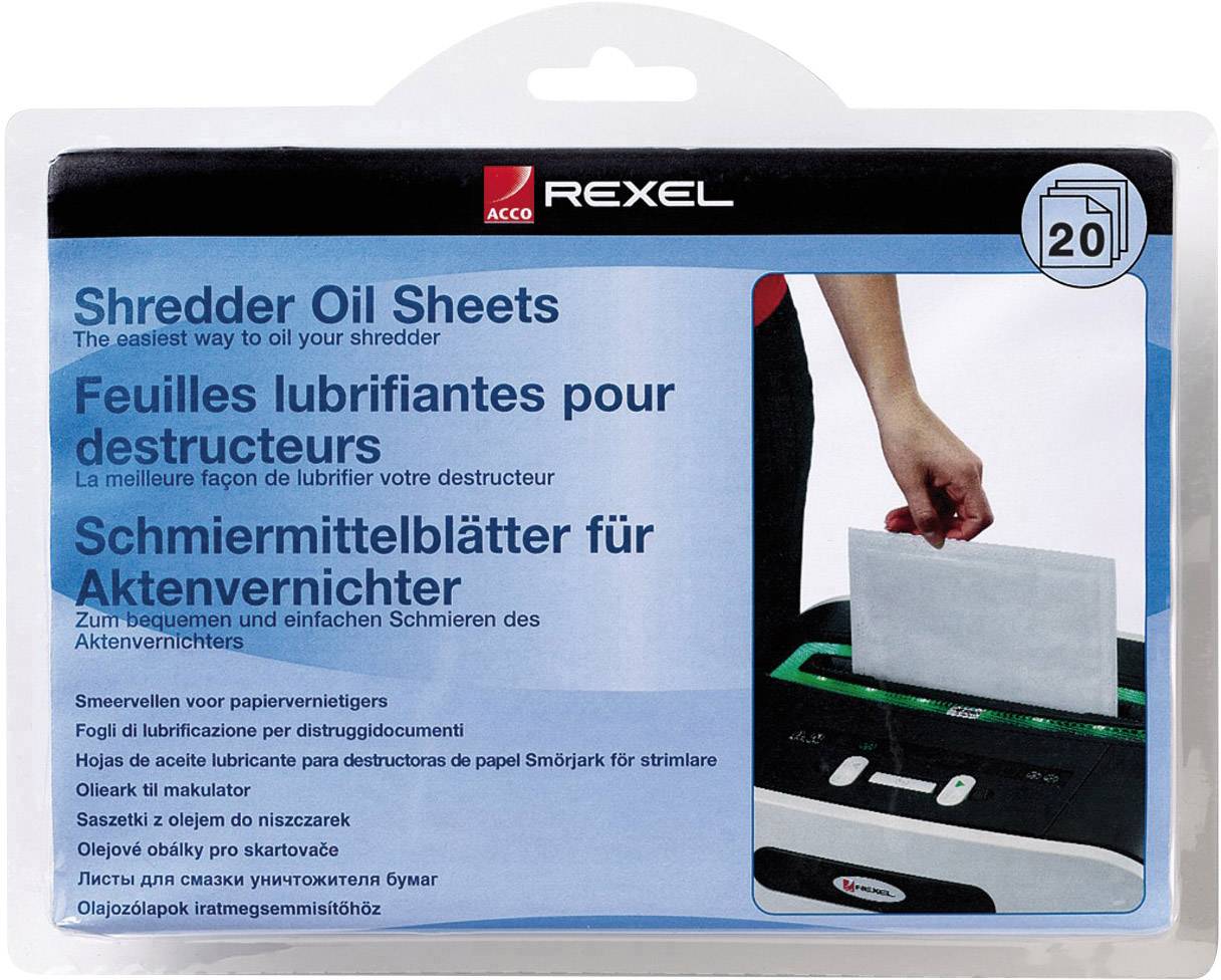 Rexel Öl-Blätter Öl-Blätter für Aktenvernichter 20 St.