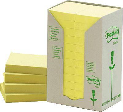 Post-it Haftnotiz 7000080990 51 mm x 38 mm Gelb 2400 Blatt