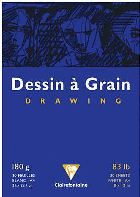 Clairefontaine Zeichenblock A5/96626C DIN A5 180g