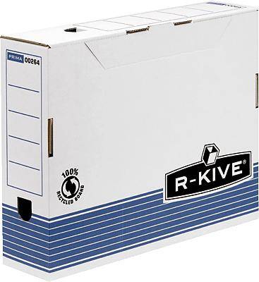 Archivbox R-Kive Prima 80x311x255mm blau/schwarz/weiß