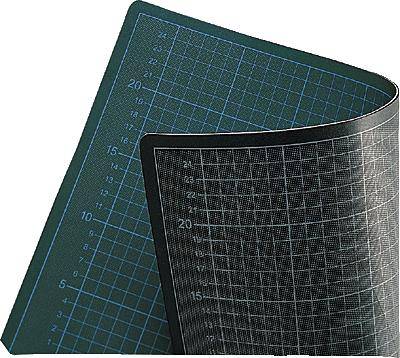 Schneideunterlage 30x22cm grün/schwarz
