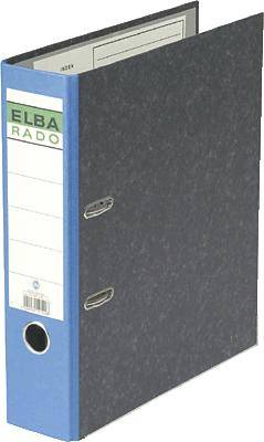 ELBA Ordner ELBArado 100555312 DIN A4 80mm Pappe blau