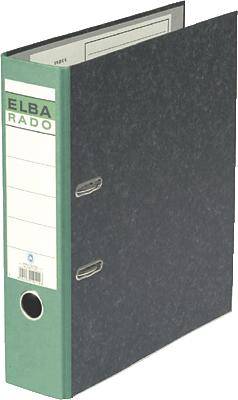 ELBA Ordner ELBArado 100022601 DIN A4 80mm Pappe grün