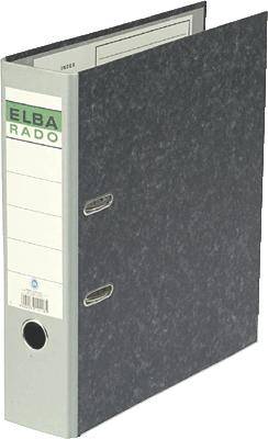 ELBA Ordner ELBArado 100022602 DIN A4 80mm Pappe grau