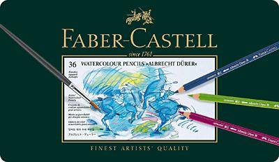 Aquarellfarbstifte -Albrecht Dürer- 36 Stifte im Metalletui