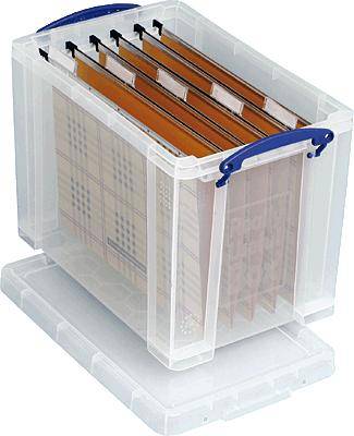 Really Useful Box Aufbewahrungsbox 19C Transparent 19 l (B x H x T) 395 x 290 x 255 mm 1 St.