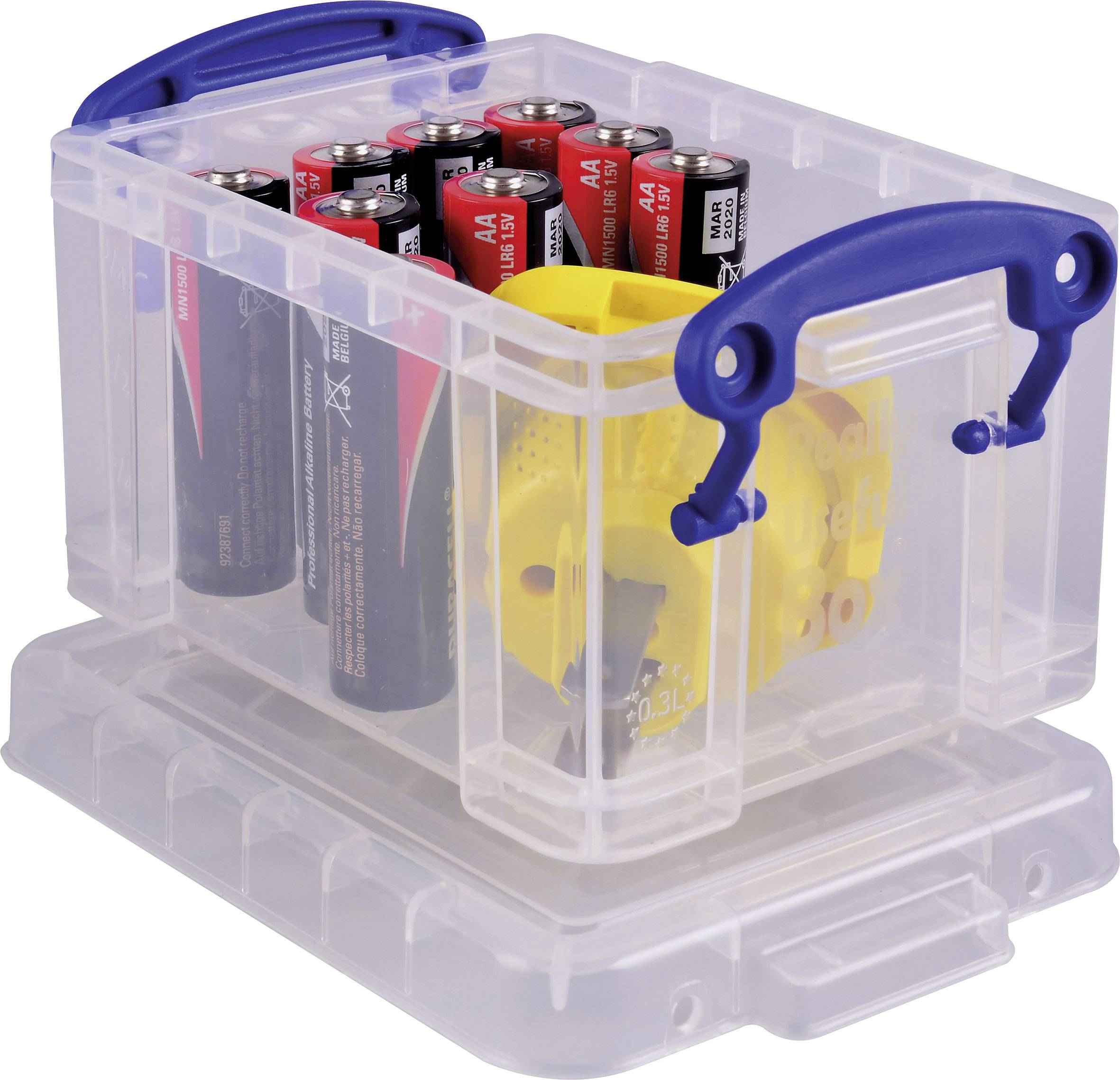 Really Useful Box Aufbewahrungsbox 3C Transparent 3 l (B x H x T) 245 x 160 x 180 mm 1 St.