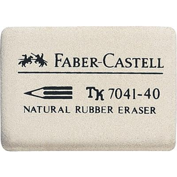 Faber-Castell 184140 Radierer Weiß