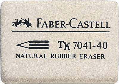 Faber-Castell 184140 Radierer Weiß