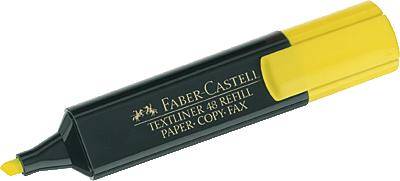 Faber-Castell Textmarker TEXTLINER 48 REFILL 154807 Gelb 1 mm, 5 mm 1 St.