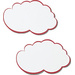 FRANKEN Moderations-Wolken/UMZ W 25x42cm weiß/rot Inh.20