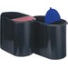 Corbeille à papier Helit H6103993 29 l plastique noir, bleu 1 pc(s)