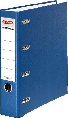 Herlitz Doppelordner PP blau/10842276