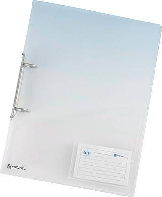 Acco Ringbuch ICE Serie/2102045 A4 klar flexibel inkl. Innentasche, 2-Ring