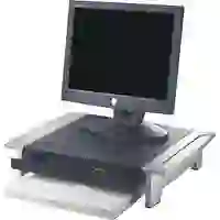 Fellowes 80311 Monitor-Erhöhung Höhen-Bereich: 10 bis 15cm Schwarz, Silber Fellowes 80311 Monitor-Erhöhung Höhen-Bereich: 10 bis 15cm Schwarz, Silber
