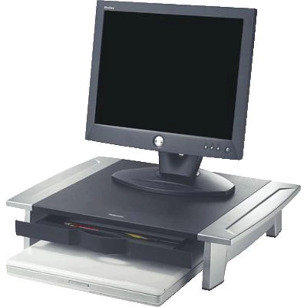 Fellowes 80311 Monitor-Erhöhung Höhen-Bereich: 10 bis 15cm Schwarz, Silber Fellowes 80311 Monitor-Erhöhung Höhen-Bereich: 10 bis 15cm Schwarz, Silber