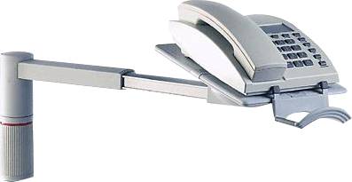 Novus Office ScopeMaster 7140002000 Telefon-Schwenkarm Schwenkbar Lichtgrau 1St.