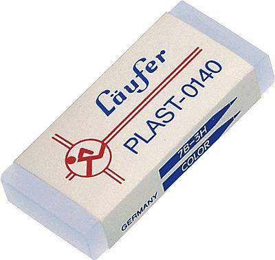 LÄUFER Radierer Plast 01200 Kunststoff transluzent