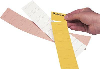 Einsteckkarten für Planrecord-Stecktafel BxH 70x32mm VE=90 Stück grün