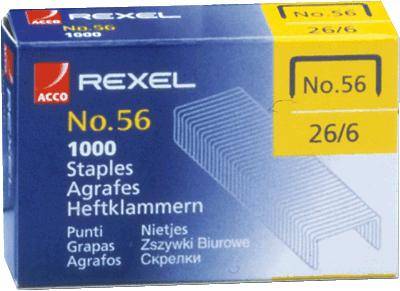 Rexel Heftklammern 26/6/R06131 verzinkt Inh.1000