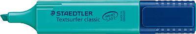 STAEDTLER Textmarker classic 364-35 1-5mm Keilspitze türkis