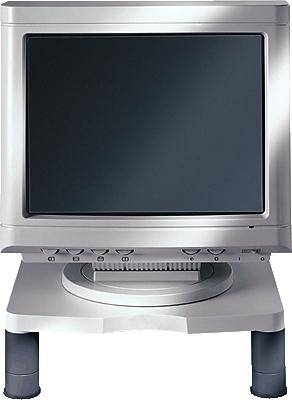 Fellowes Standard Monitor Riser - Aufstellung - für Monitor - Graphite, Platin - Bildschirmgröße: 53.3 cm (21"")