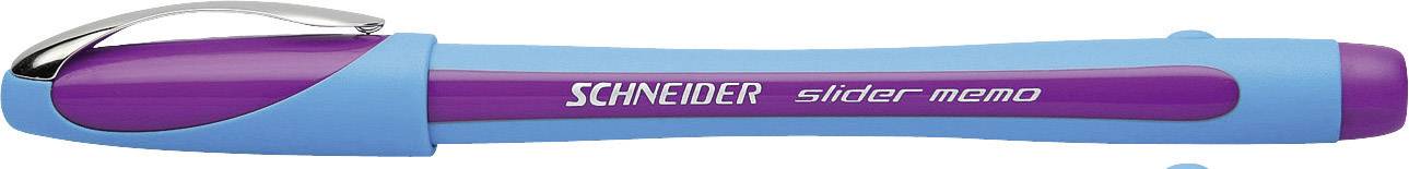 Kugelschreiber Slider Memo XB violett