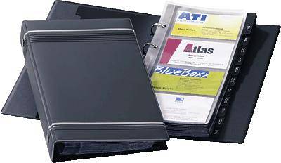 Durable Visitenkartenringbuch VISIFIX/2385-58 145x255 mm anthrazit