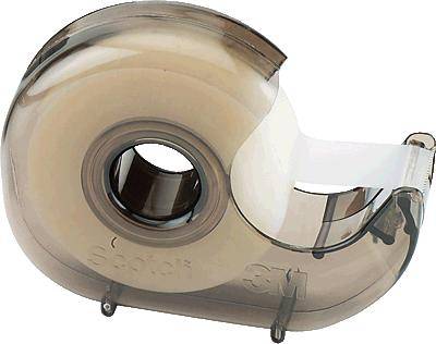 Scotch Klebeband-Abroller H127 Braun, Transparent
