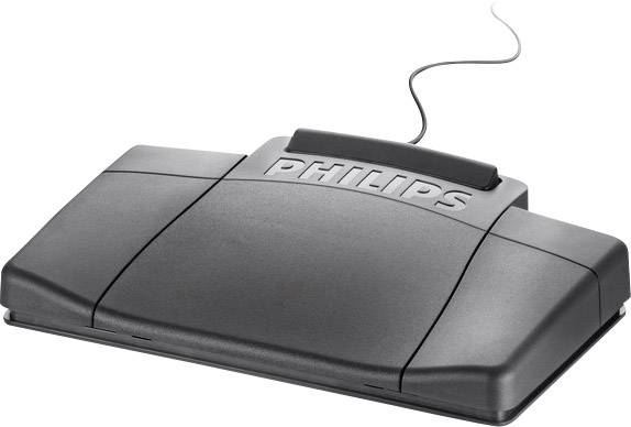 Fußschalter Philips für Diktiersysteme