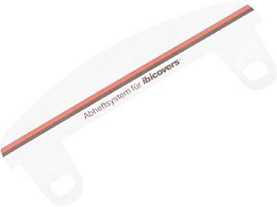 GBC Einhängeheftstreifen IB412356 PVC weiß 50 St./Pack.