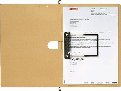 Leitz Hängehefter Alpha Flexofil DIN A4 Naturbraun 19890000 1 St.