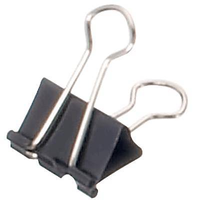 Maul Briefklemmer 2151990 7 mm Schwarz 12 St.