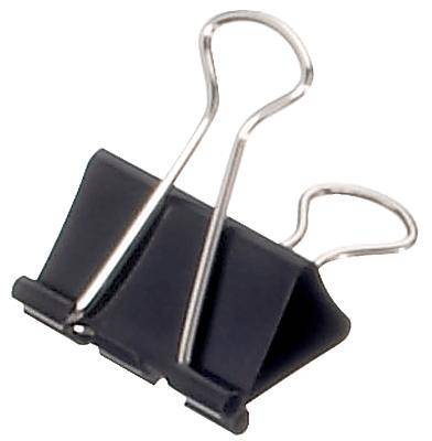 Maul Briefklemmer 2153290 13 mm Schwarz 12 St.