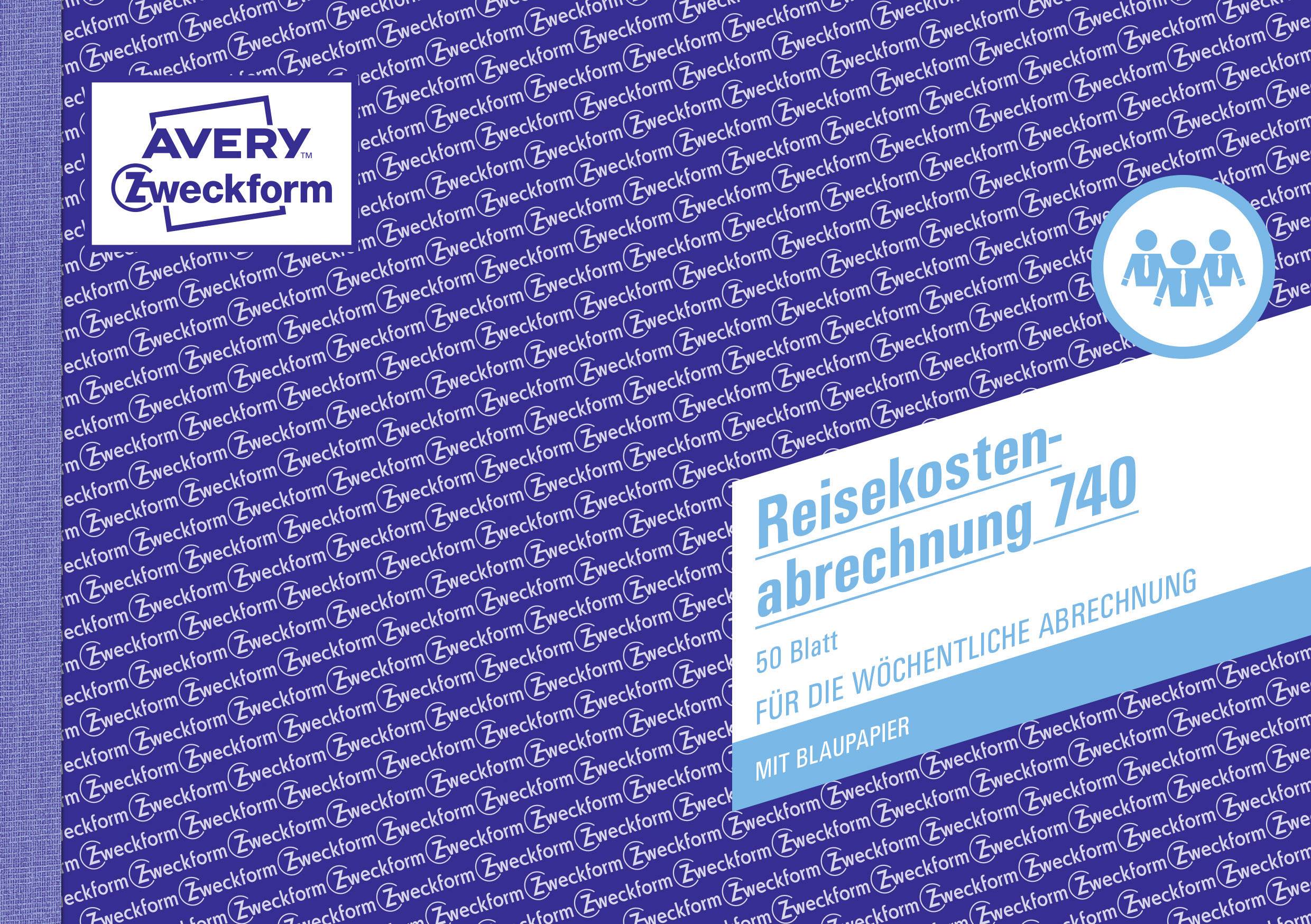 Avery Zweckform Reisekostenabrechnung 740 DIN A5