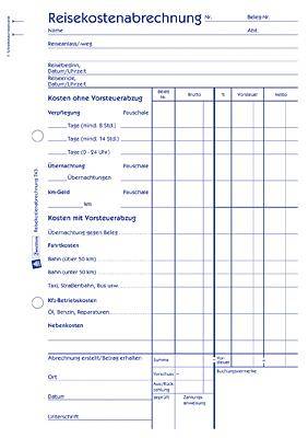 Avery Zweckform Reisekostenabrechnung 743 DIN A5