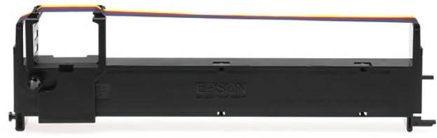 Epson Farbband C13S015073 Original S015073 Passend für Geräte des Herstellers: Epson Schwarz, Blau, Rot, Gelb 1 St.