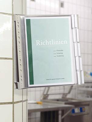 Durable Wandhalter FUNCTION inkl. 10 Tafeln/5831-00 farbig sortiert